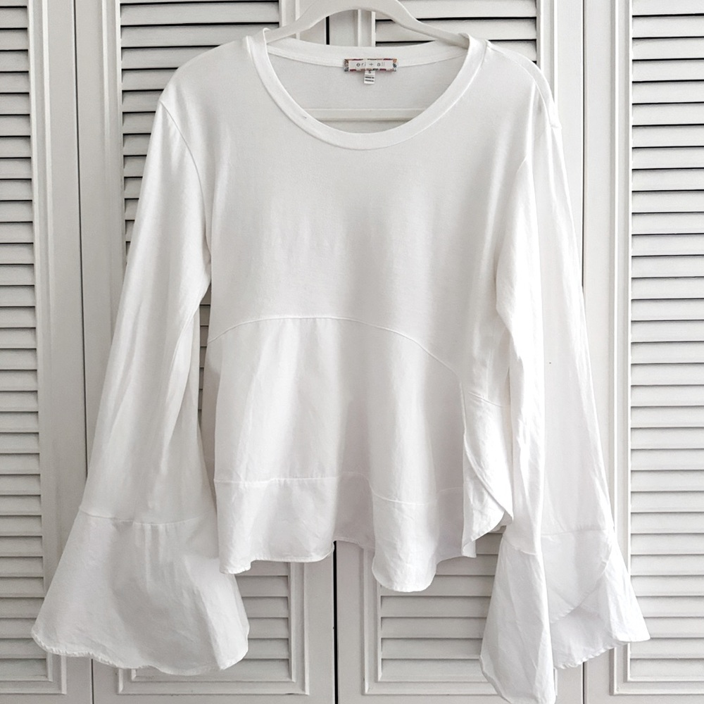 Eri + Ali | White Blouse Size Small